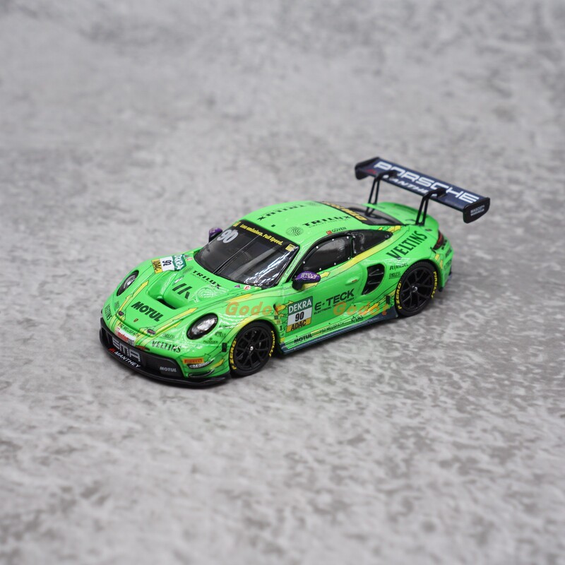 Th 1:64 Alloy Model Car Porsche 911 Gt3 Toy Boys' Birthday Gift Display Piece Collectible