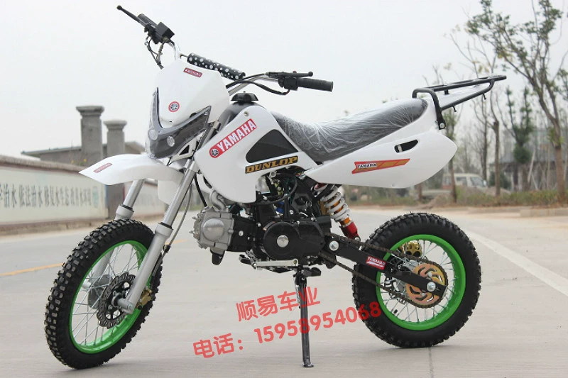 Kawasaki Motacer cao 125cc với hai vòng xe địa hình trên núi trong chiếc mô tô đua bãi biển tốc độ cao xe máy điện trẻ em