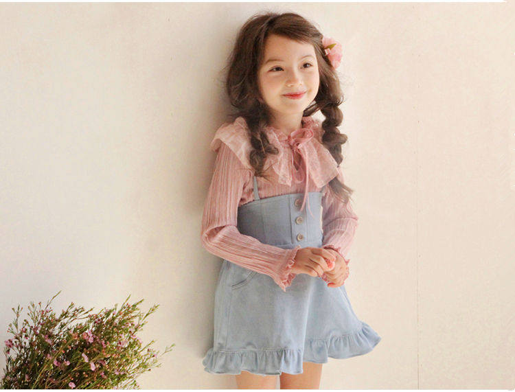 Jupe fillette en toile - Ref 2051087 Image 18