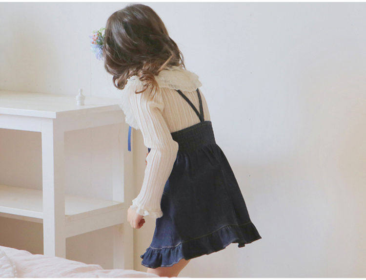 Jupe fillette en toile - Ref 2051087 Image 15