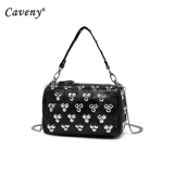 Модная подушка, небольшая сумка, сумка через плечо, из натуральной кожи, 2020