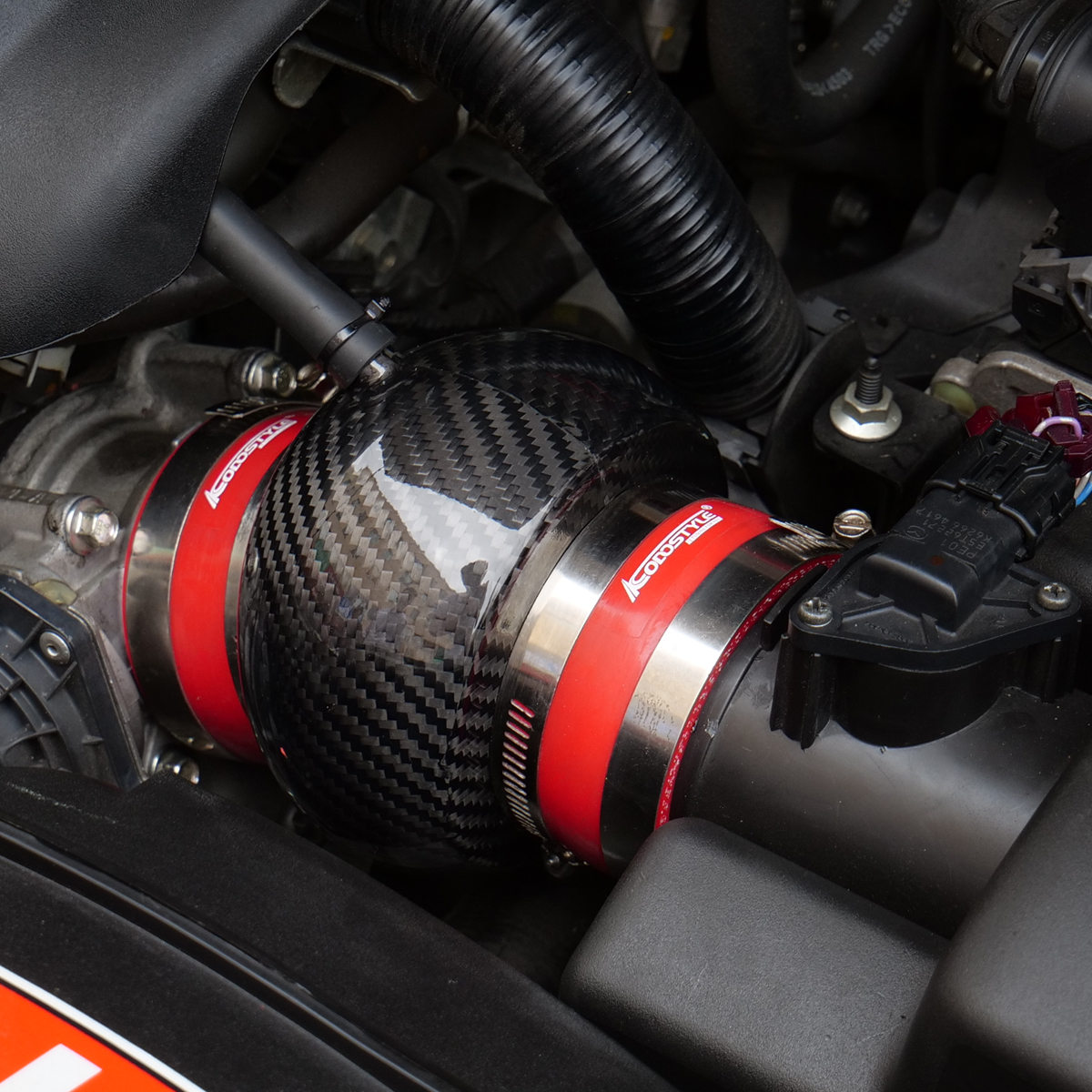 Mazda Axela Artez CX4CX5CX8 modified intake carbon fiber intake fat intestine intake tube