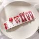 Quả bơ Hàn Quốc Hyuna Kẹp tóc giống nhau hoa nhỏ kẹp chữ in lưới màu đỏ kẹp bên cô gái màu kẹp tóc phụ kiện tóc - Phụ kiện tóc
