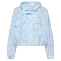 UPF50 sun protection clothing] EP Yaying Womens Printed UV Protection Jacket 2024 Summer New Style 1320A