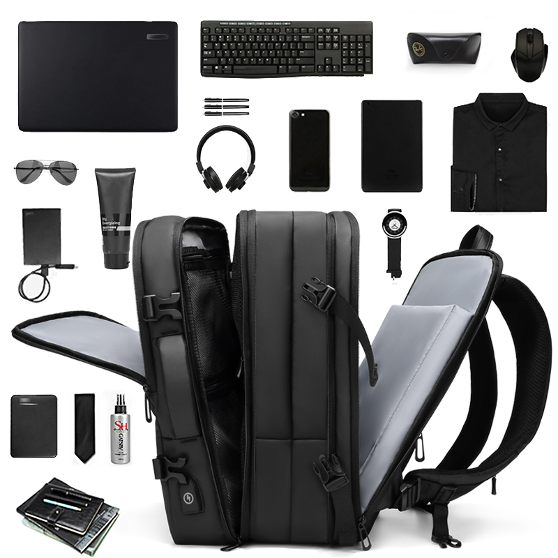 Backpack, Men's Backpack, Business Trip, Short-Distance Large-Capacity Travel Luggage Bag, Casual Men's Bag, Multi-Functional Computer Bag