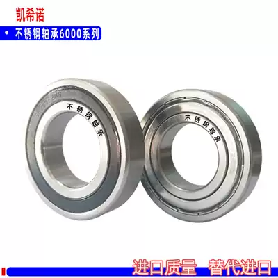 Stainless steel bearings S6000 6001 6002 6003 6004 S6005ZZ 6006 S6007RS anti-rust
