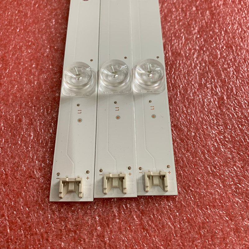 3-6V6 lamp recessed mirror aluminium substrate backlit light strip 59 cm LED LCD TV aluminium base mirror backlight