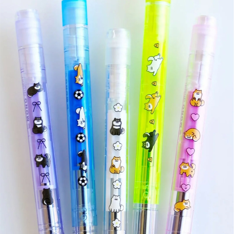 日本TOMBOW蜻蜓MONO graph可爱柴犬限定款摇摇出铅自动铅笔0.5mm