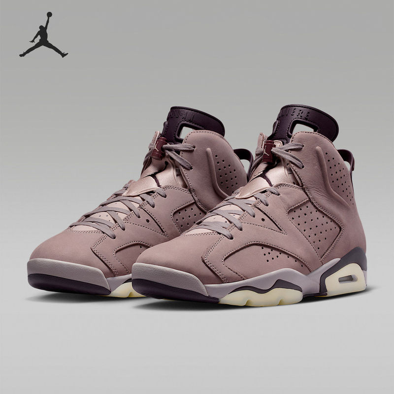 Nike Jordan Men's Cushioning Sneakers Autumn and Winter Jordan Aj6 X a Ma Maniére If3103