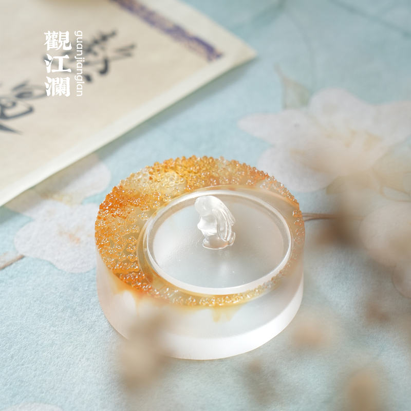 Guanjianglan New Product: Lao Guai Jade Rabbit Glazed Inkwell - Chinese Style Stationery, Good Item for Study Room Decoration Guanjianglan New Product: Lao Guai Jade Rabbit Glazed Inkwell - Chinese Style Stationery, Good Item for Study Room Decoration