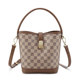 2026 New Hong Kong Brand Handbag for Women, Bucket Bag, Soft Leather Bag, Fashionable Retro Light Luxury Single Shoulder Crossbody Bag for Women