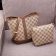 2026 Summer Hong Kong Brand Vintage Monogram Bucket Bag High-End Versatile Single Shoulder Mother-Child Bag Single Shoulder Crossbody Bag