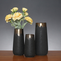 New Chinese Creative Ceramic Vase Swing home Living room flower arrangement Xuanguan Wine Cabinet Adornment Dry Flower Big