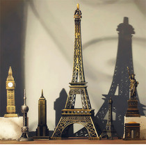 Ins nordic style France Paris Eiffel Tower model room decoration ornaments home accessories birthday gift