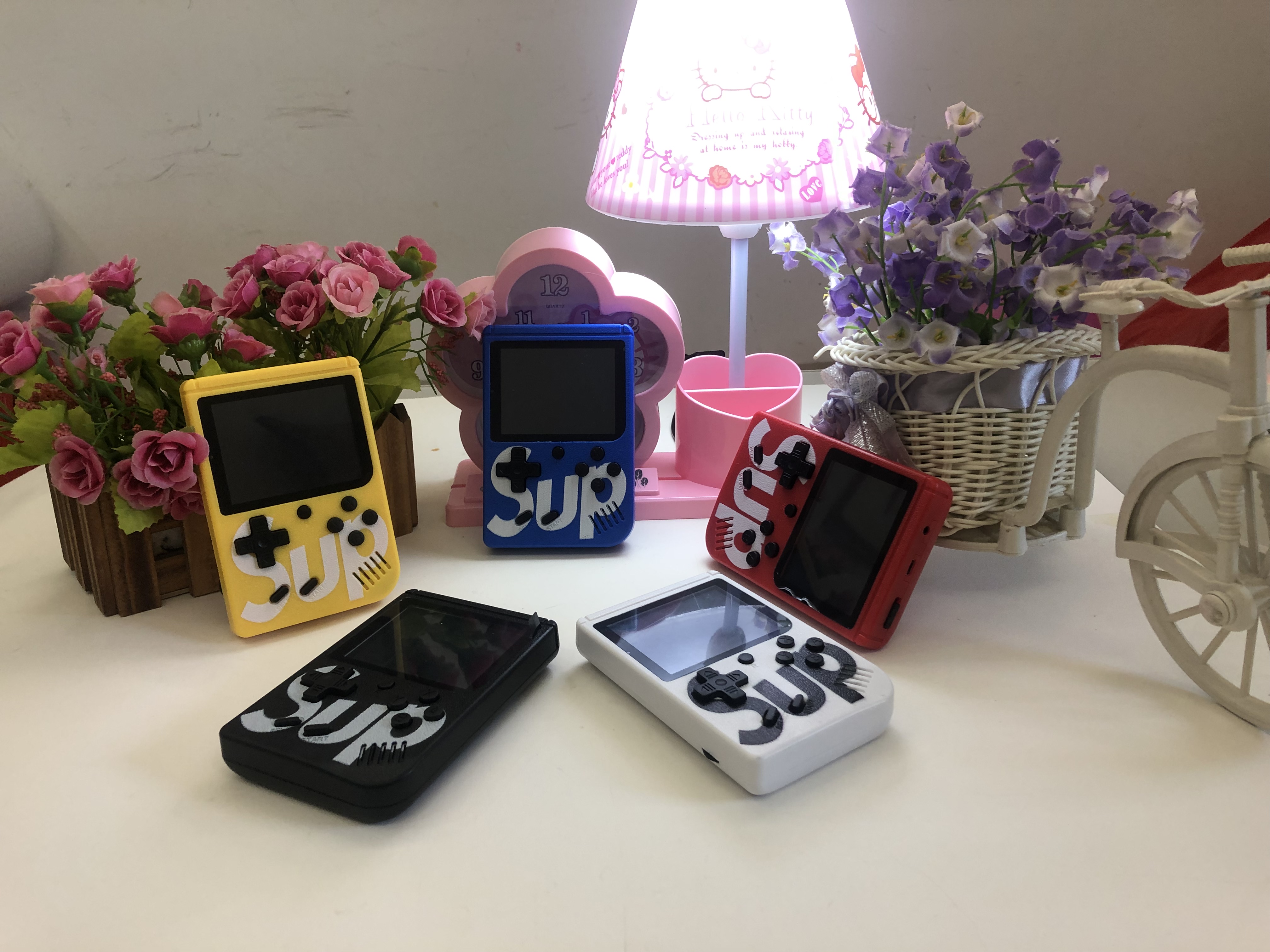 Sinh viên Mini Mini Keychain Mặt dây chuyền Đồ trang trí Túi hoài cổ Máy chơi game Tetris nhỏ - Bảng điều khiển trò chơi di động máy chơi game cầm tay 2019
