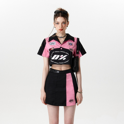 taobao agent 【Xspace】Dpercent | Rock Sweetheart Series Sweet and Cool Girl Millennium Y2K locomotive set