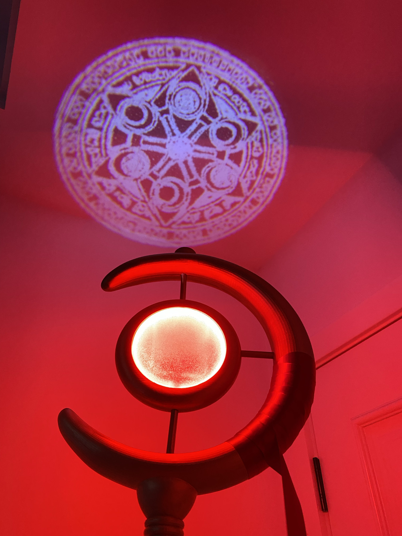 Furilian's Burial Ceremony Cos Glowing Magic Array Staff Cosplay Prop Please Read the Payment Details Carefully