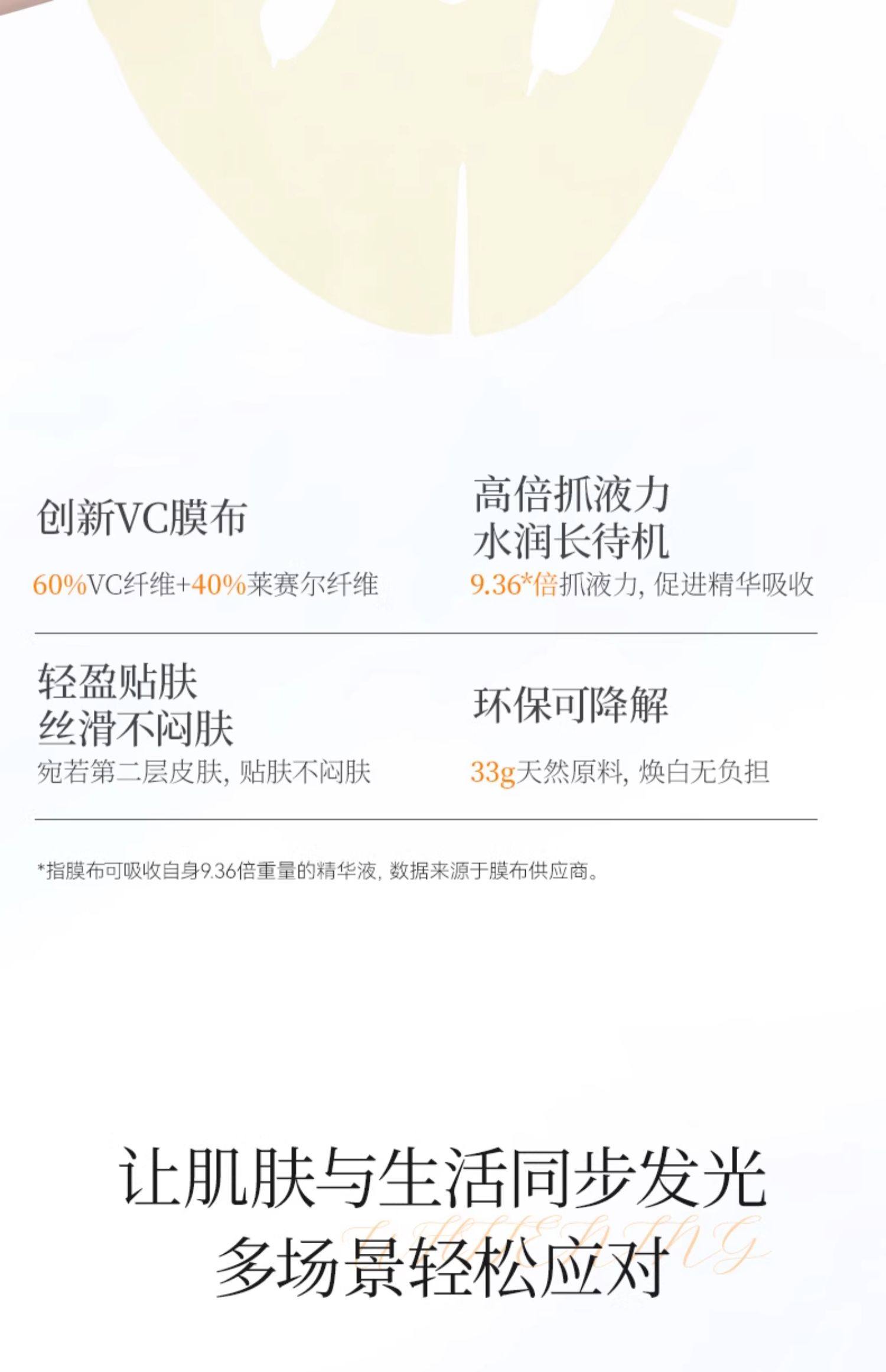 Fan Beauty VC大桔美白面膜5片装【范冰冰同款 褪暗黄淡斑点】