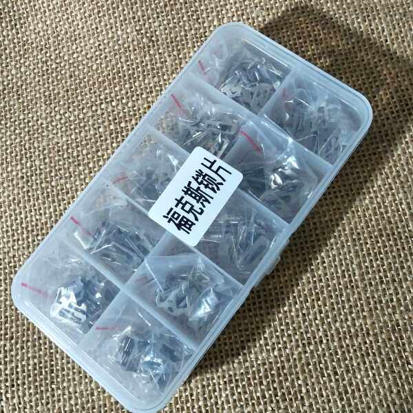 Fox car lock card shoe buckle repair car lock cylinder lock spring supplies to send spare bombs