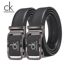 CK皮带男真皮专柜礼盒装