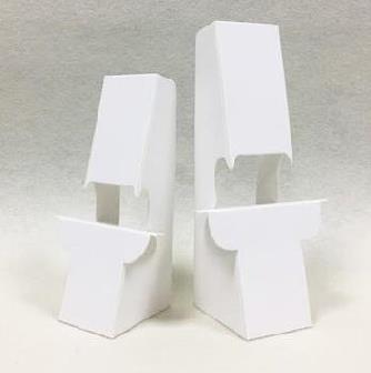 Poster stand backboard paper a3 folding cardboard card holder Paper butterfly rack Shopping mall advertising board support frame white card