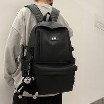 Computer backpack Net red shoulder bag male ins College Japan and South Korea wild large-capacity schoolbag male college students Class bag