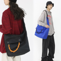 Sails buns buns Han wind Large capacity Sturdy School Bags Single Shoulder Bag Bag Men Superior Sensical Satchel Bag Big Bag