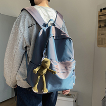Backpack 2021 new schoolbag Korean Harajuku ulzzang large capacity fashion trend backpack female college students