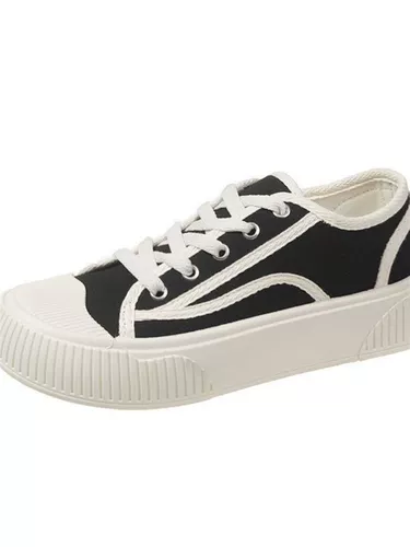 Тканевая универсальная обувь, дышащие кроссовки на платформе, туфли, 2024 года, тренд сезона