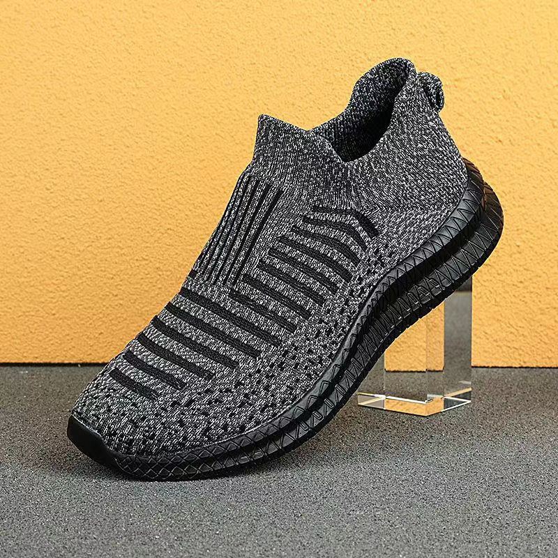 Breathable Sock Shoes for Men, Labor Protection Shoes, Anti-Smash, Anti-Puncture, Summer Odor-Resistant, Insulated Steel-Toe, Lightweight Work Shoes for Men Breathable Sock Shoes for Men, Labor Protection Shoes, Anti-Smash, Anti-Puncture, Summer Odor-Resistant, Insulated Steel-Toe, Lightweight Work Shoes for Men