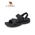 Giày nam Camel 2018 mùa hè da mềm mại kinh doanh bình thường hai đôi dép và dép nam ngoài trời dép chống trượt nam giày  nam Sandal