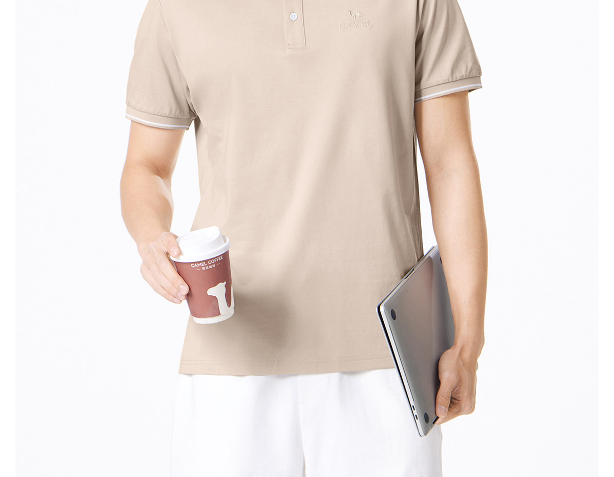 Шелковая летняя футболка polo 