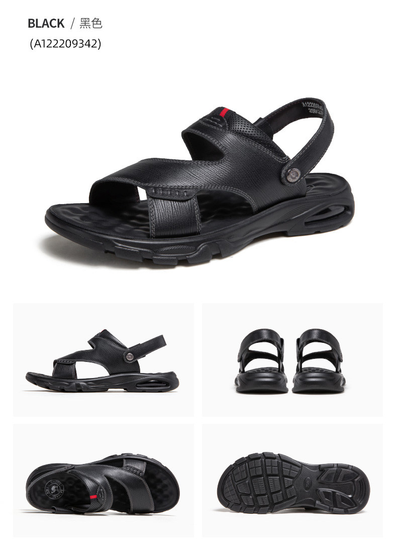 Летние босоножки, тапочки для отдыха, пляжная обувь, из натуральной кожи, мягкая подошва 