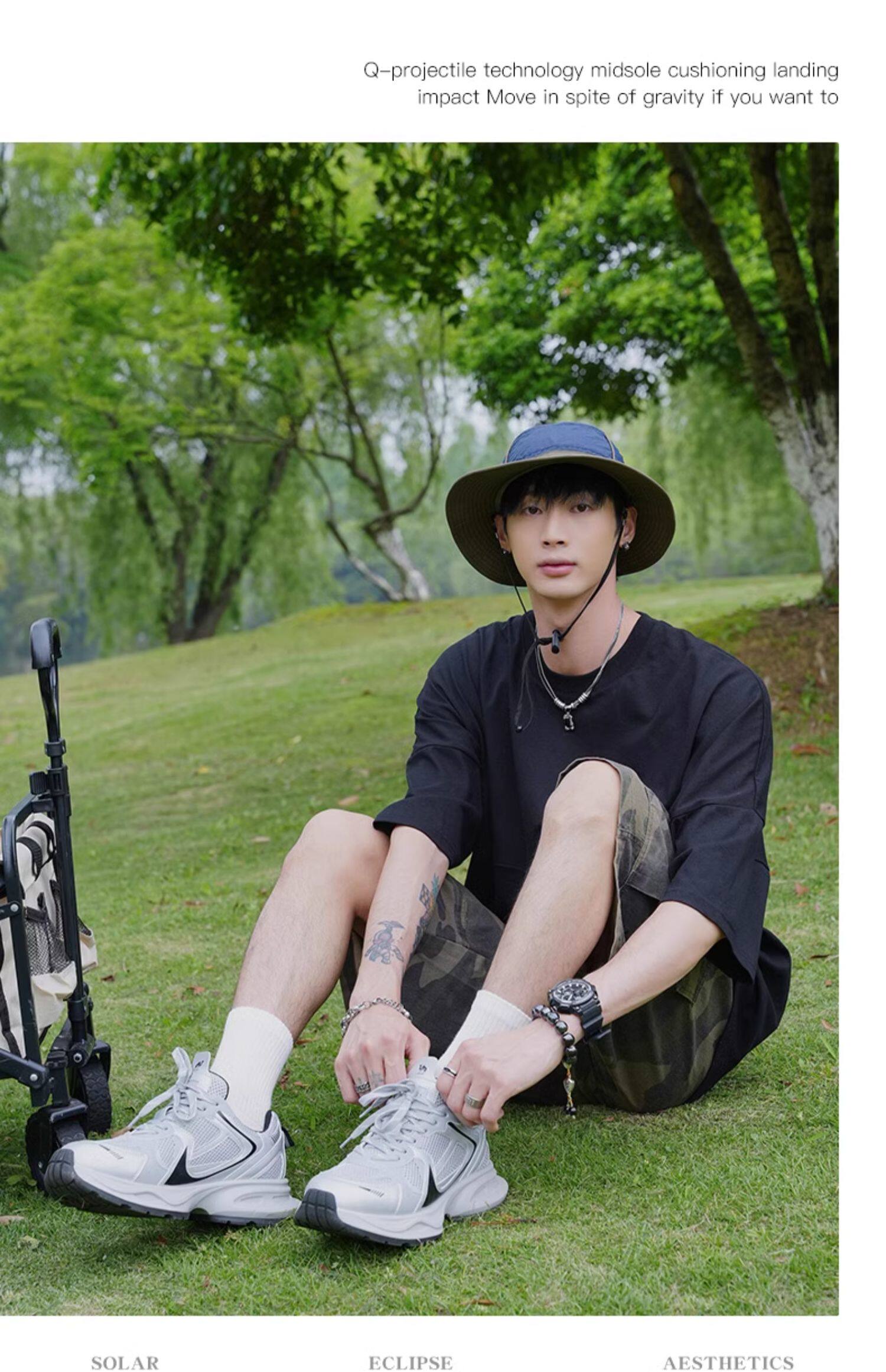 Мода повседневная обувь 骆驼女鞋2025夏季新厚底运动鞋休闲最容易匹配爸爸鞋户外休闲鞋 Camel