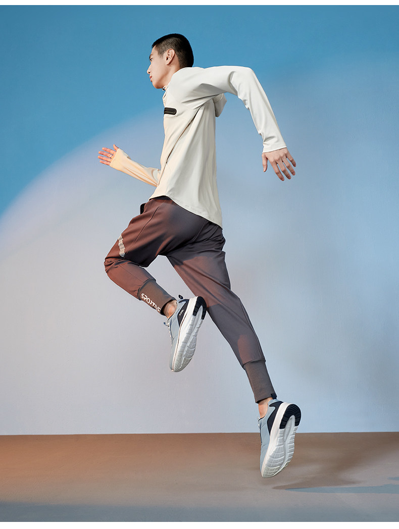 Обувь для пересечённой местности 【q态柔】骆驼轻量高弹运动鞋男士冬季新款男鞋革面防水跑步鞋女 Camel