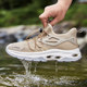 Camel 2024 New Outdoor River Tracing Shoes Men's Summer Breathable Mesh Shoes Lightweight Thin Casual Shoes for Men