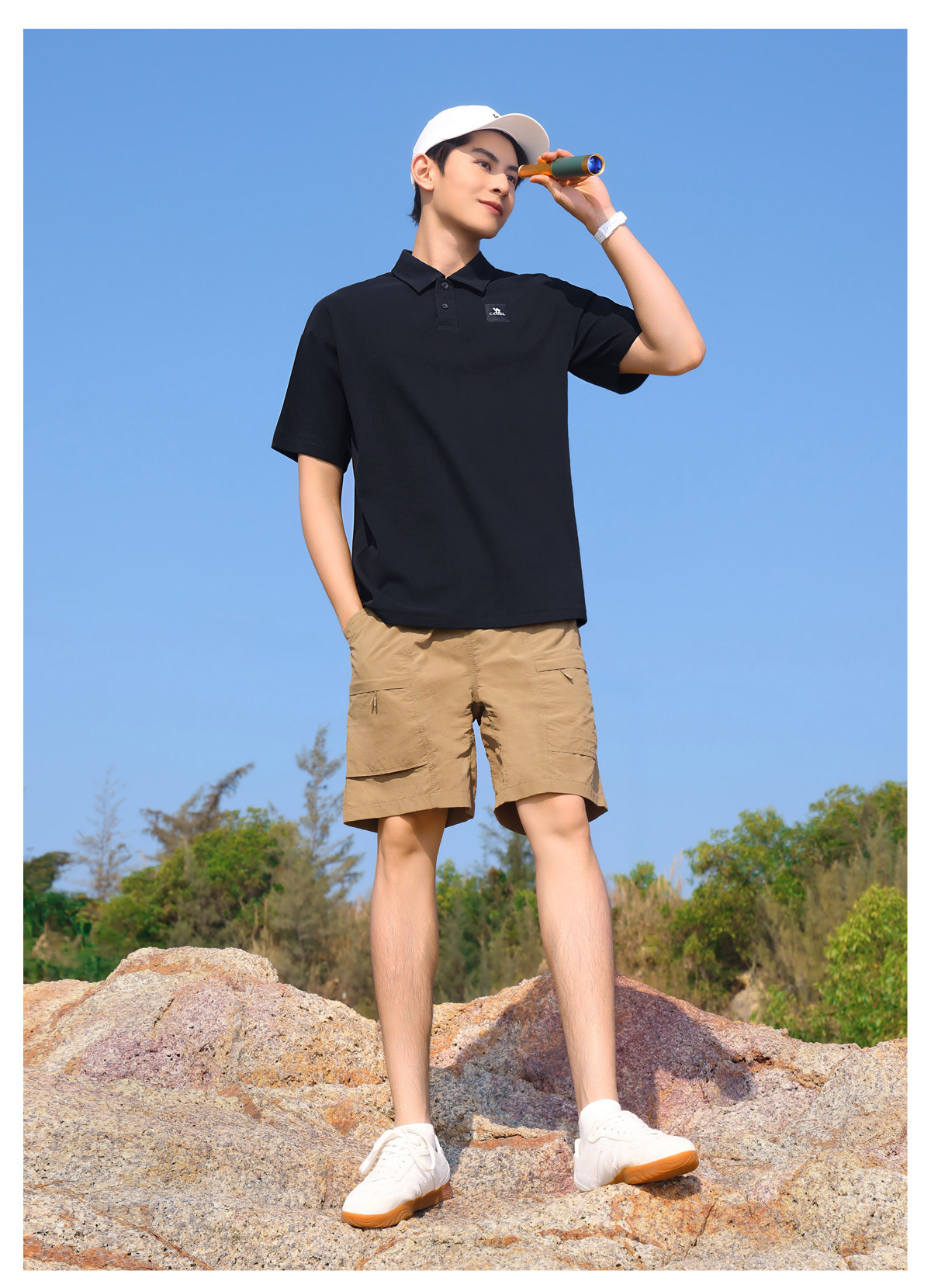 Антибактериальная дорожная футболка polo 