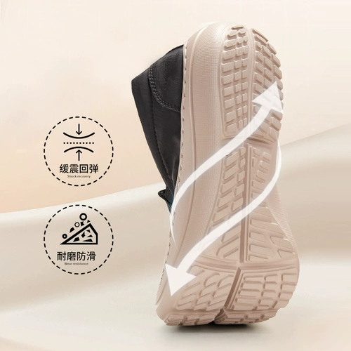 Летняя обувь, мужские комфортные тканевые дышащие износостойкие нескользящие туфли для отдыха