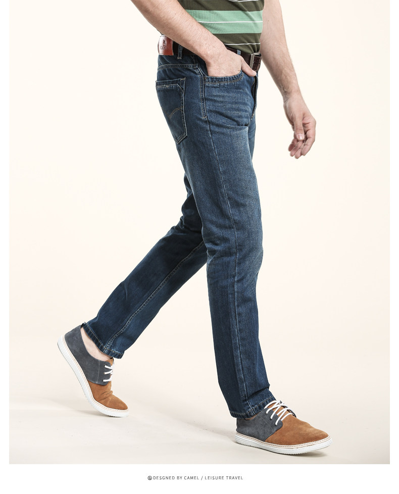 Jeans pour jeunesse coupe droite CAMEL pour automne - Ref 1479951 Image 14