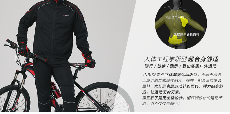 Tenue de cyclisme homme INBIKE - Ref 2216514 Image 63