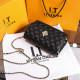 Hong Kong authentic bag women 2022 new trendy high-end small square bag rhombic chain bag fashion shoulder Messenger bag