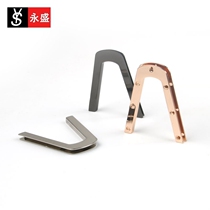 High-end metal U collar Chest Collar Dress Women Dress DIY Handmade Alloy U-Shaped Collar Clamp Accessories Hand-sewn Accessories Decoration