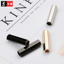 High-end metal hanging bell buckle clothes jacket wind clothesline head drawstring rope with DIY clothing accessories stop rope buckle