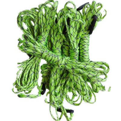 Outdoor tent wind rope Canopy windproof rope Pull rope Tent accessories with buckle adjustment buckle extended 3 meters