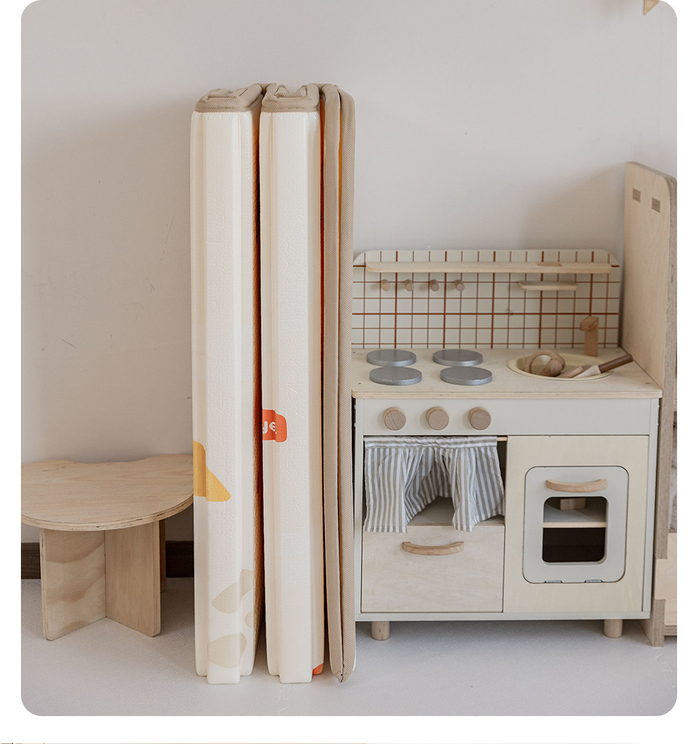 Развивающий коврик для ползания 丸丫宝宝爬行垫加厚家用婴儿童折叠爬爬垫无甲醛无味防摔客厅地垫