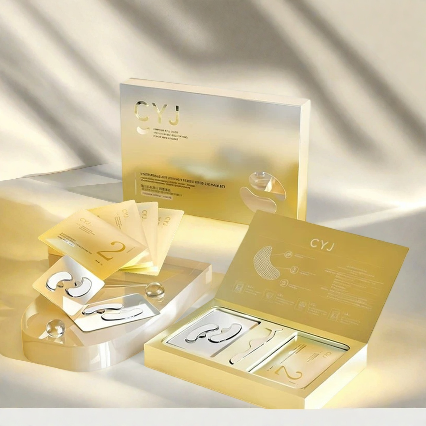 【CYJ】紧致淡纹冻干眼膜套盒*2盒