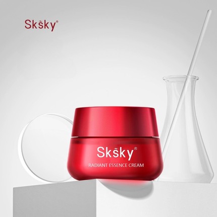 sksky面部修护面霜80g肌源修护紧致透亮护肤滋润焕颜精华霜
