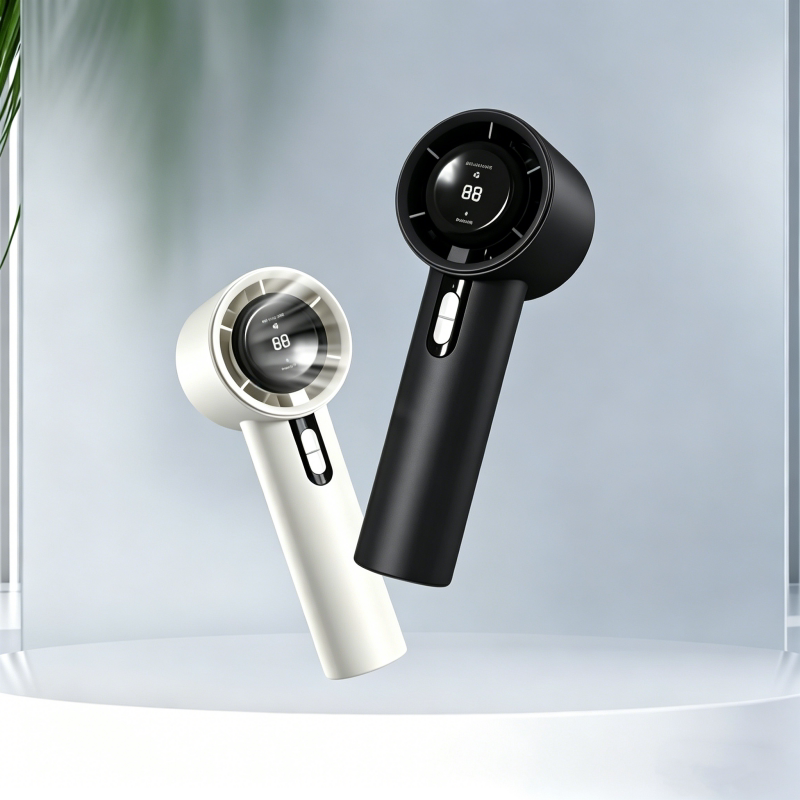 手持小风扇便携式户外办公室桌面学生宿舍教室usb充电迷你风扇b