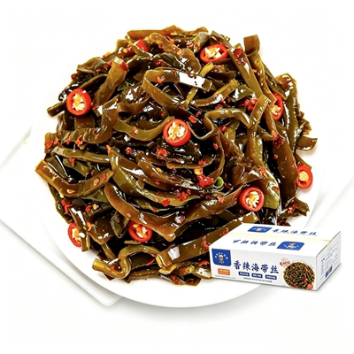 香辣海带丝开袋即食下饭菜