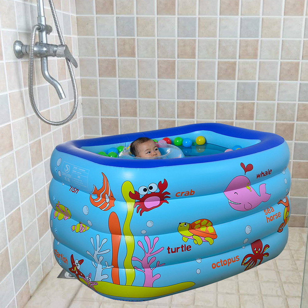 Thickened Baby Swimming Pool Home Baby Inflatable 1 Kid Indoor 3 Year Olds Family Air Cushion Children Swimming Pool